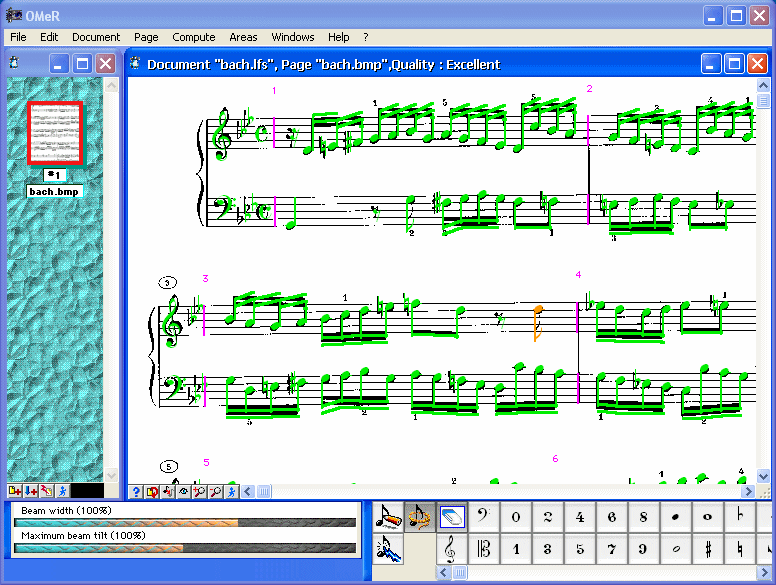 OMeR Screenshot
